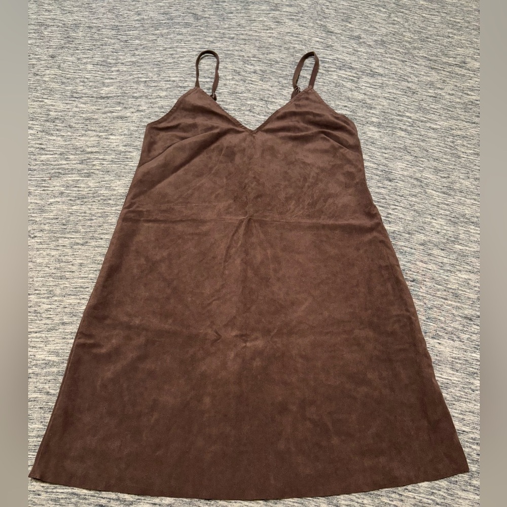 Wilfred Free Suede Look Tank Top Dress XXS